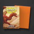 Dragon Shield Amber Matte 100 Card Sleeves