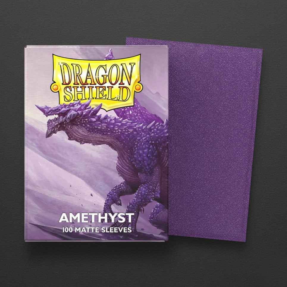 Dragon Shield Amethyst 100 Matte Card Sleeves