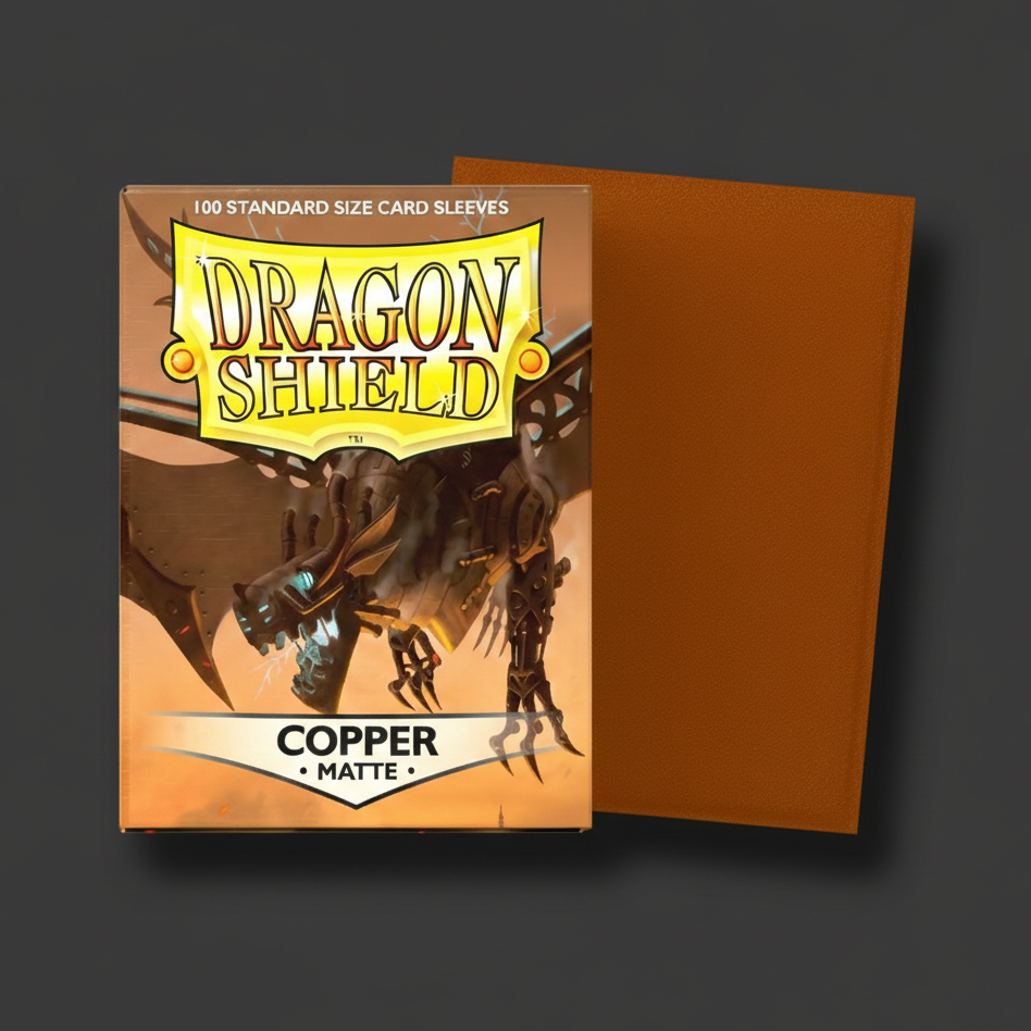 Dragon Shield Copper Matte 100 Card Sleeves