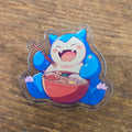 Snorlax Acrylic Pin