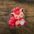 Vulpix Acrylic Pin